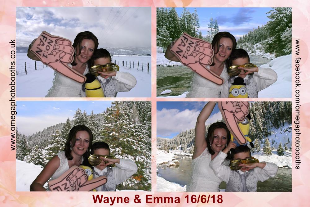 Emma & Wayne's Wedding | View more photos from the event at gallery.omegaphotobooths.co.uk/u/Omega-Photobooths/Emma-Waynes-Wedding